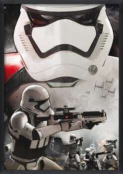Ingelijste poster Star Wars: Episode VII - The Force Awakens